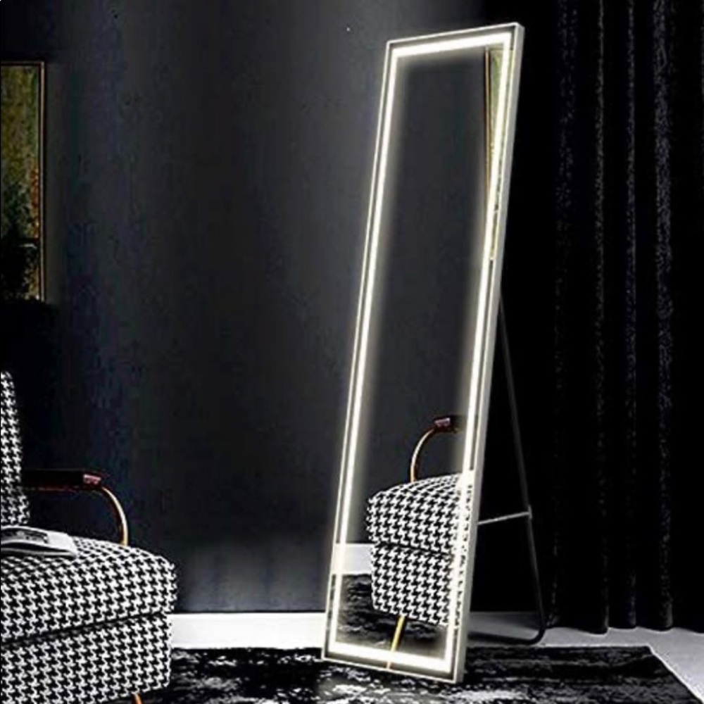 Brand new LED stand up or wall mounted mirror